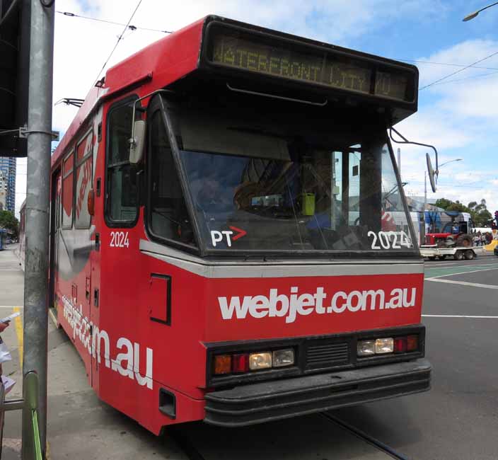 Yarra Trams class B 2024 Webjet